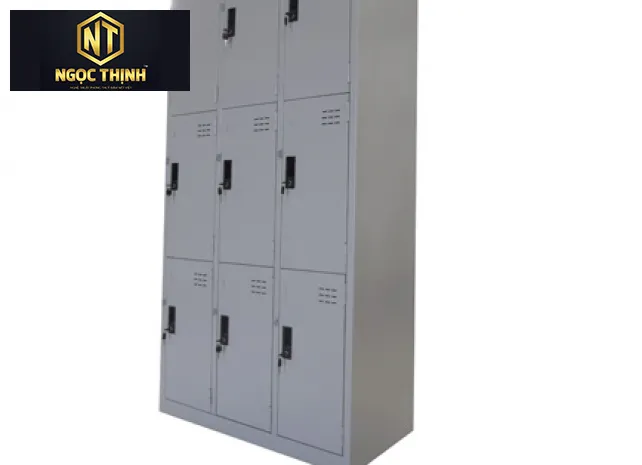 Xưởng Nội Thất Ngọc Thịnh - Tủ locker, tủ sắt đựng đồ 9 khoang